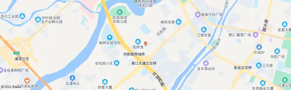 东莞官桥滘_公交站地图_东莞公交_妙搜公交查询2025