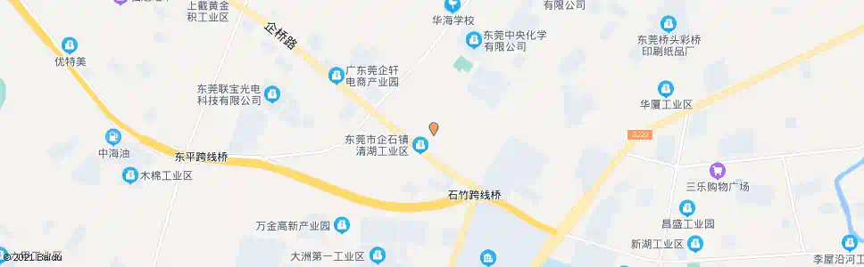 东莞万丰工业区_公交站地图_东莞公交_妙搜公交查询2025