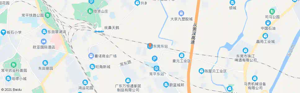 东莞会展东路中_公交站地图_东莞公交_妙搜公交查询2025