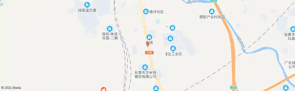 东莞樟洋富竹街_公交站地图_东莞公交_妙搜公交查询2025