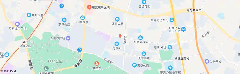 东莞莞翠村_公交站地图_东莞公交_妙搜公交查询2025