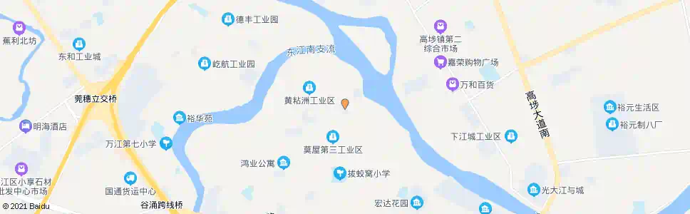 东莞爱高生活区_公交站地图_东莞公交_妙搜公交查询2025