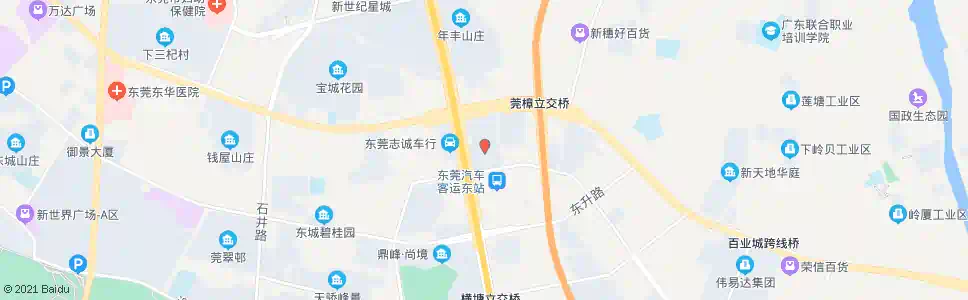 东莞翠湖花园_公交站地图_东莞公交_妙搜公交查询2025