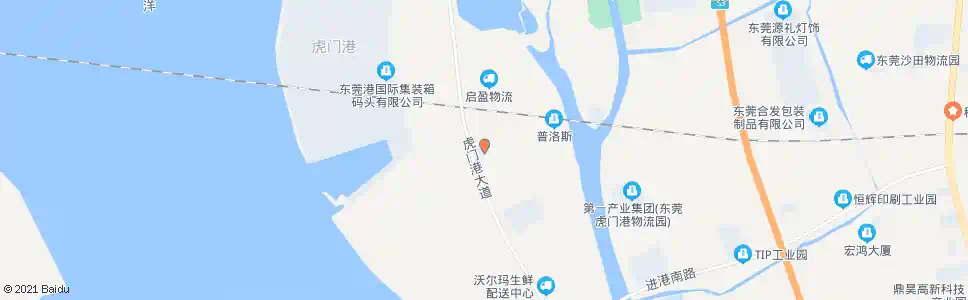 东莞东莞保税物流中心_公交站地图_东莞公交_妙搜公交查询2025
