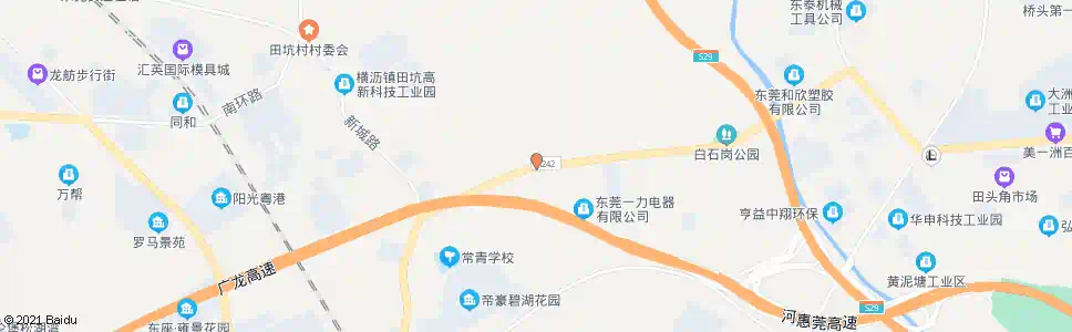 东莞梁屋村_公交站地图_东莞公交_妙搜公交查询2025