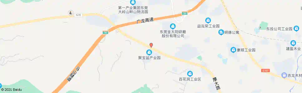 东莞大环村_公交站地图_东莞公交_妙搜公交查询2025