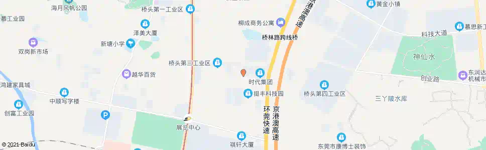 东莞时代厂_公交站地图_东莞公交_妙搜公交查询2025