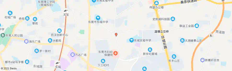 东莞华生时装商场_公交站地图_东莞公交_妙搜公交查询2025