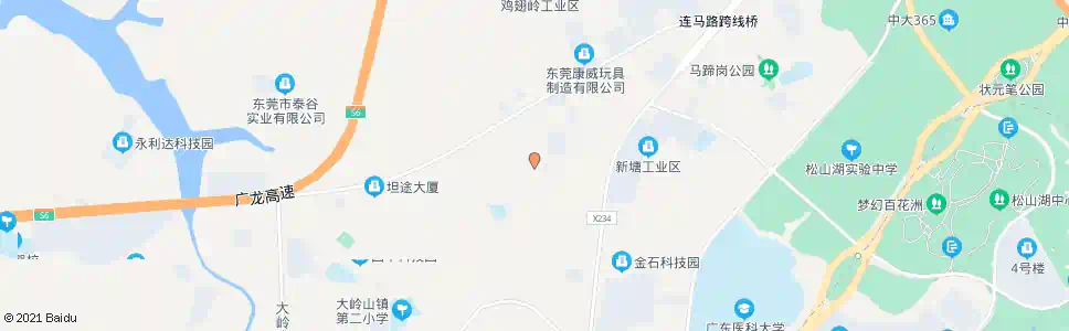 东莞新塘塘尾_公交站地图_东莞公交_妙搜公交查询2025