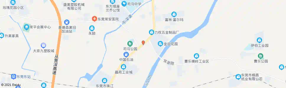 东莞司马牌坊_公交站地图_东莞公交_妙搜公交查询2025