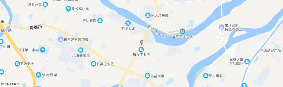 东莞高埗桥_公交站地图_东莞公交_妙搜公交查询2025