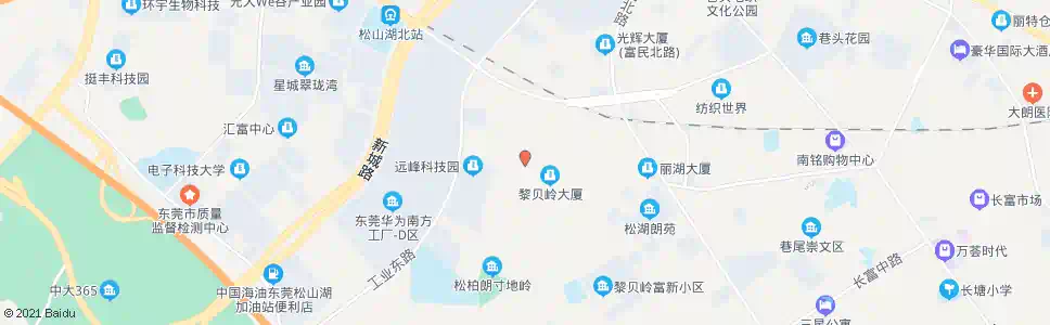 东莞黎贝岭村卫生站_公交站地图_东莞公交_妙搜公交查询2025
