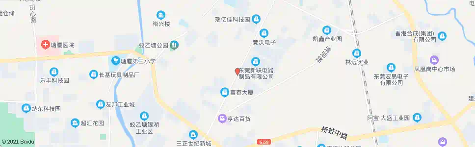 东莞清湖头路口_公交站地图_东莞公交_妙搜公交查询2025