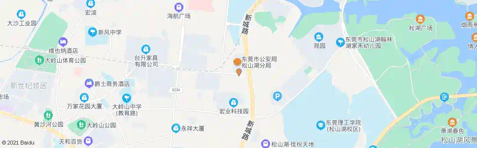 东莞公安分局_公交站地图_东莞公交_妙搜公交查询2025