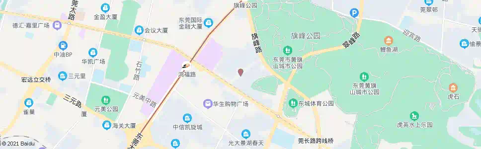 东莞金树路北_公交站地图_东莞公交_妙搜公交查询2025