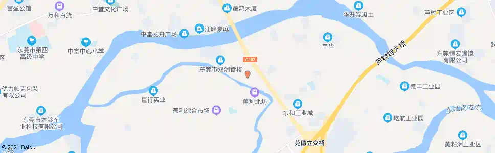 东莞蕉利村委_公交站地图_东莞公交_妙搜公交查询2025