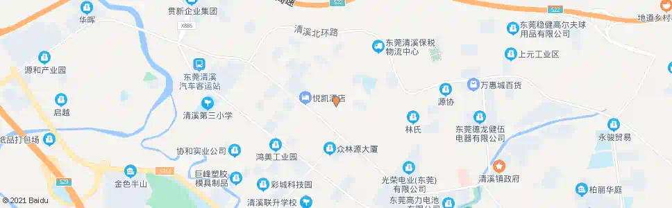 东莞浮岗村委_公交站地图_东莞公交_妙搜公交查询2025