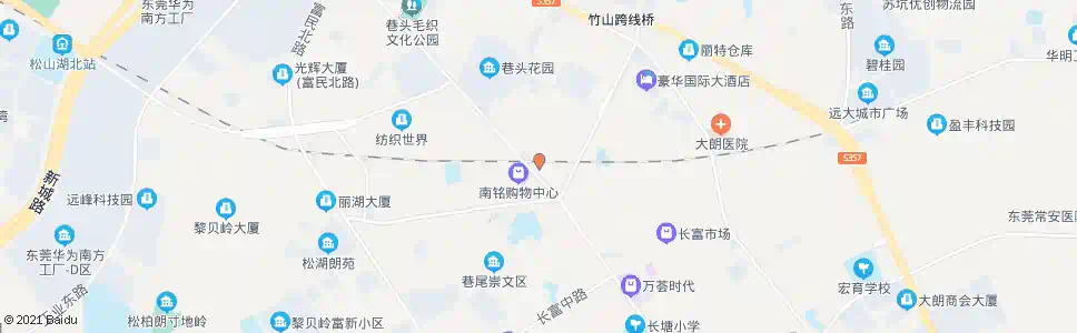 东莞科技路富强站_公交站地图_东莞公交_妙搜公交查询2025