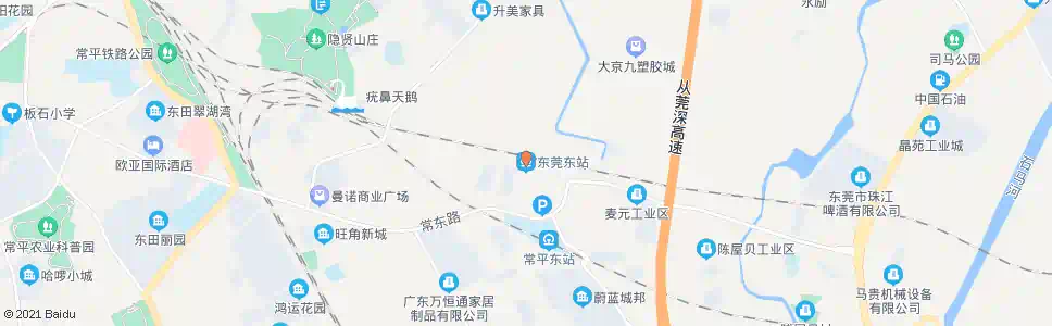 东莞会展中心东_公交站地图_东莞公交_妙搜公交查询2025