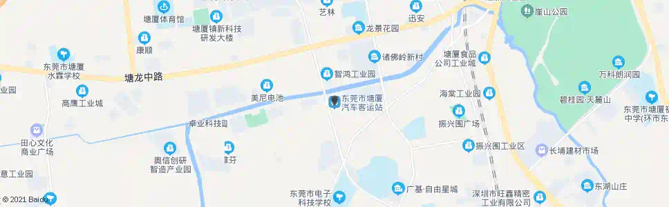 东莞清溪塘厦路口_公交站地图_东莞公交_妙搜公交查询2025