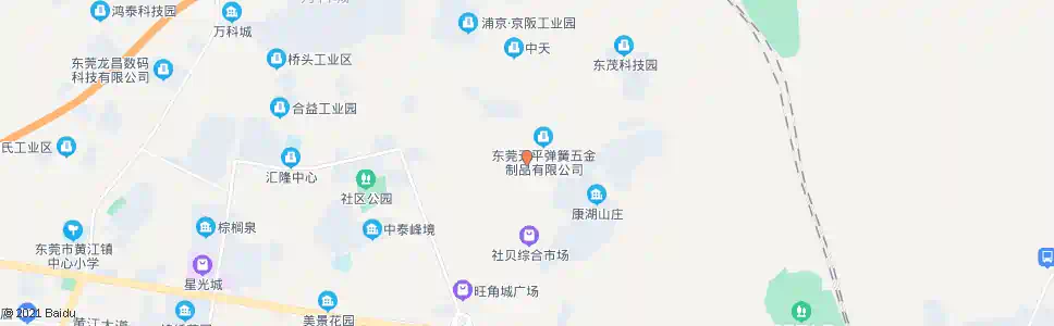 东莞康湖小学_公交站地图_东莞公交_妙搜公交查询2025