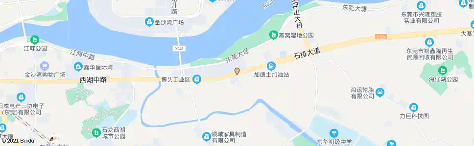 东莞老康达_公交站地图_东莞公交_妙搜公交查询2025