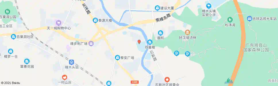 东莞樟木头中学_公交站地图_东莞公交_妙搜公交查询2025
