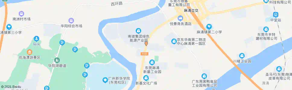 东莞南玻工业区_公交站地图_东莞公交_妙搜公交查询2025