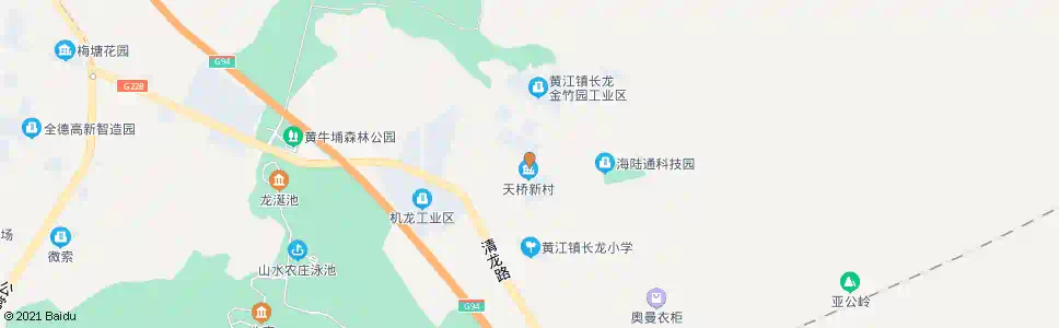 东莞长龙村委会_公交站地图_东莞公交_妙搜公交查询2025