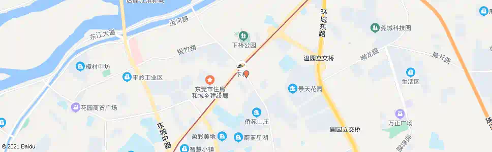 东莞下桥鞋业市场_公交站地图_东莞公交_妙搜公交查询2025