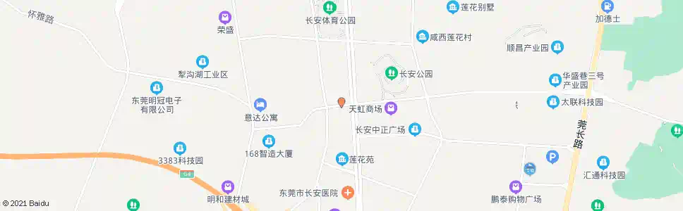 东莞地王广场北_公交站地图_东莞公交_妙搜公交查询2025