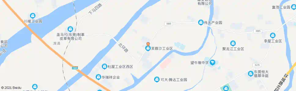 东莞芙蓉沙_公交站地图_东莞公交_妙搜公交查询2025