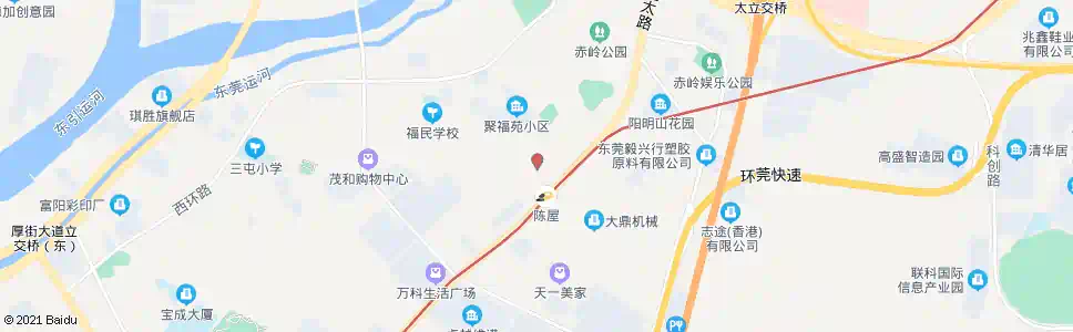 东莞旗鼓西街_公交站地图_东莞公交_妙搜公交查询2025