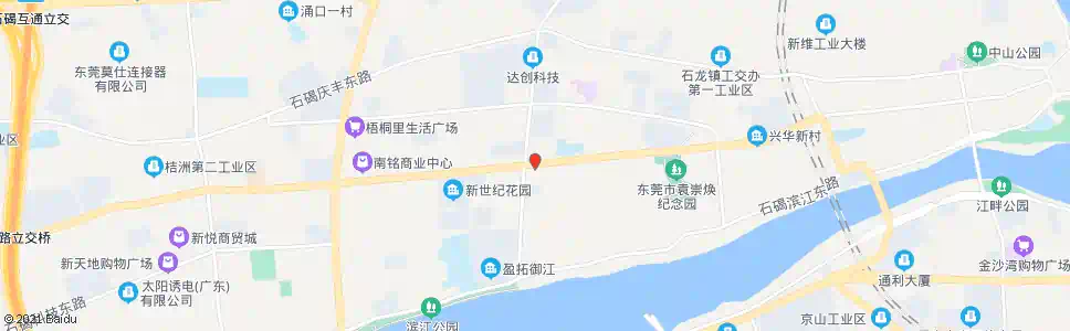 东莞金泰家具广场_公交站地图_东莞公交_妙搜公交查询2025