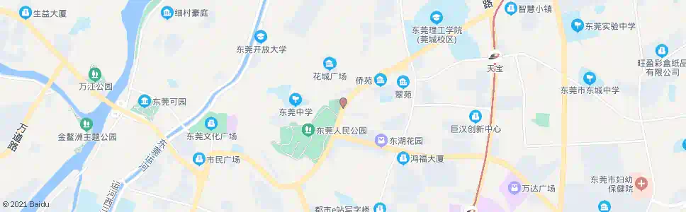 东莞罗沙市场_公交站地图_东莞公交_妙搜公交查询2025