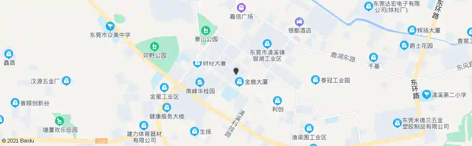 东莞御鹿华庭_公交站地图_东莞公交_妙搜公交查询2025