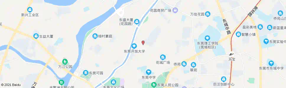 东莞新河北路_公交站地图_东莞公交_妙搜公交查询2025