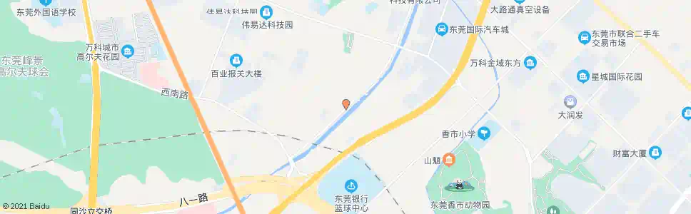 东莞上屯村委会_公交站地图_东莞公交_妙搜公交查询2025