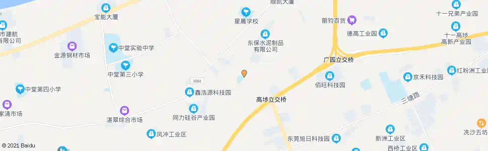 东莞保安围村委_公交站地图_东莞公交_妙搜公交查询2025