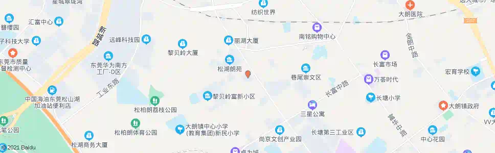东莞大朗公安分局_公交站地图_东莞公交_妙搜公交查询2025