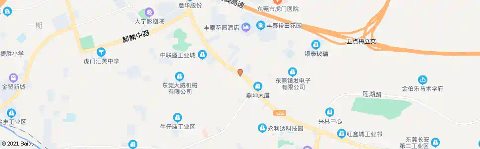 东莞厦边_公交站地图_东莞公交_妙搜公交查询2025