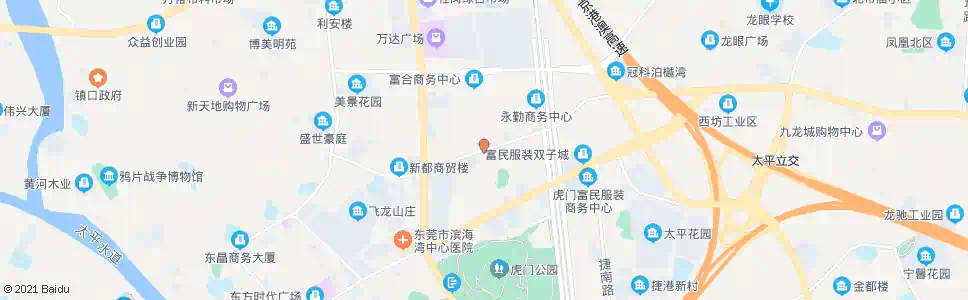 东莞卢屋市场_公交站地图_东莞公交_妙搜公交查询2025