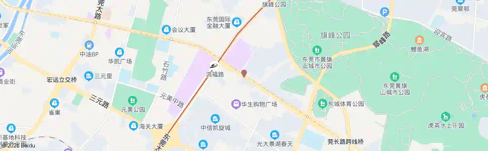 东莞新世纪豪园西_公交站地图_东莞公交_妙搜公交查询2025