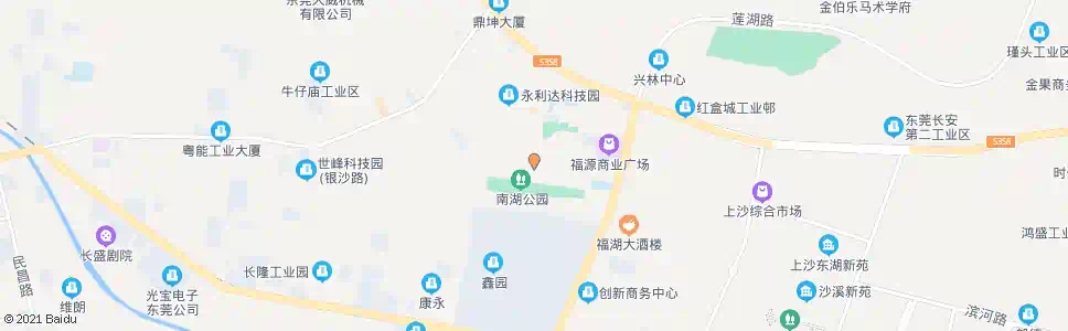东莞岗厦村_公交站地图_东莞公交_妙搜公交查询2025