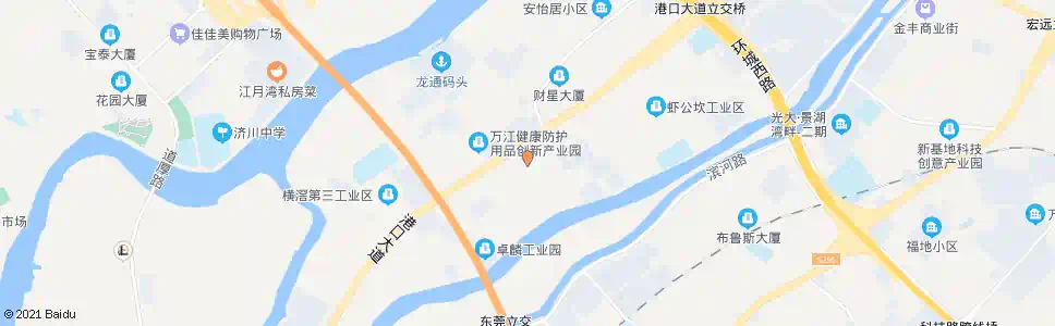 东莞新洲_公交站地图_东莞公交_妙搜公交查询2025