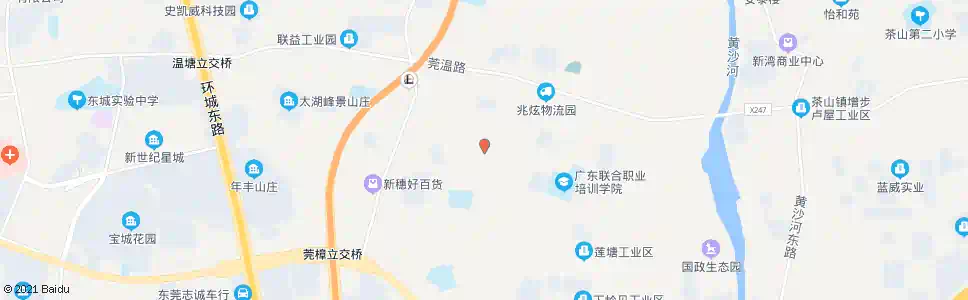 东莞温竹二环路_公交站地图_东莞公交_妙搜公交查询2025