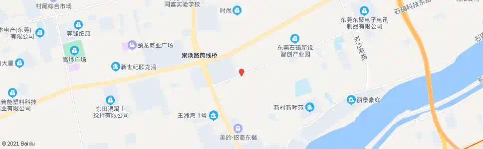 东莞横滘金豪步行街_公交站地图_东莞公交_妙搜公交查询2025