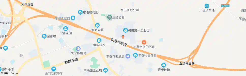 东莞华生购物广场_公交站地图_东莞公交_妙搜公交查询2025