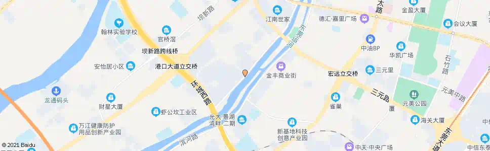东莞江南第一城_公交站地图_东莞公交_妙搜公交查询2025