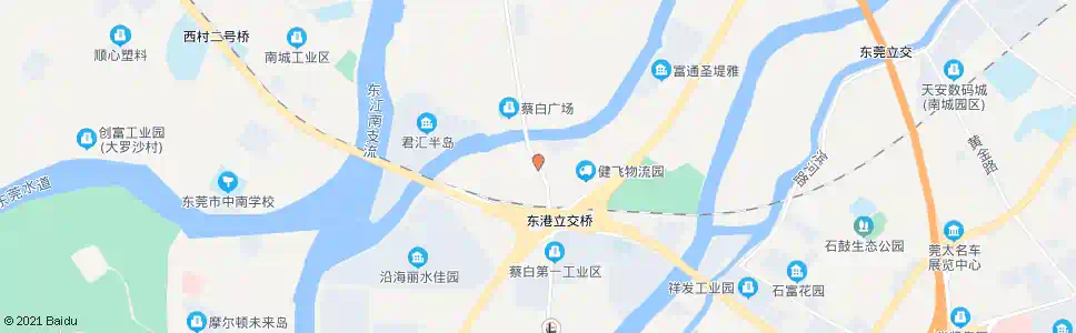东莞律涌路口_公交站地图_东莞公交_妙搜公交查询2025